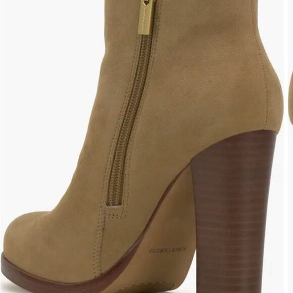 Vince Camuto Cayelsa Bootie 10 Tan Leather Neutral Classic Boho - Picture 14 of 14